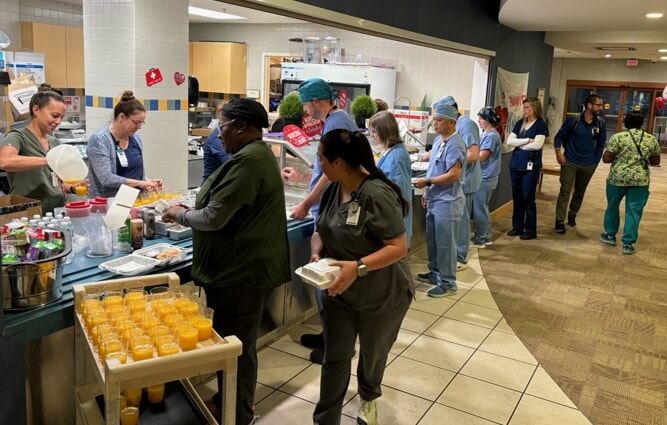 National Nurses Week breakfast